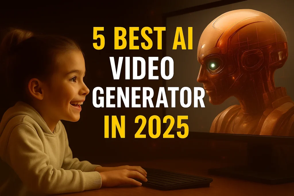 5 Best AI Video Generator