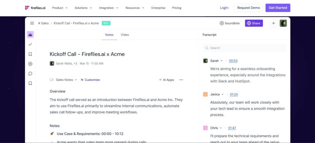 best ai meeting assistants