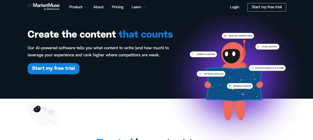 MarketMuse AI SEO Tools