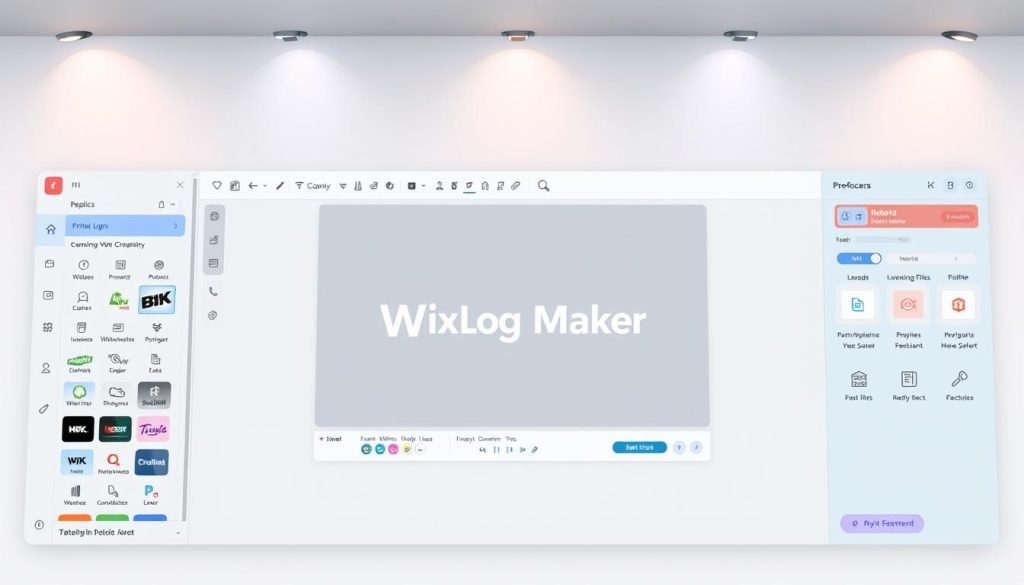 Wix Logo Maker Interface Wix Logo Maker Interface